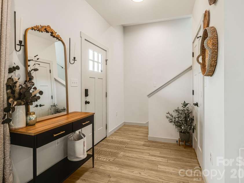 842 Old NC 20 Highway, Alexander, NC 28701.  MLS# CAR4353364, YatesRealty ID 10892. Front Entryway