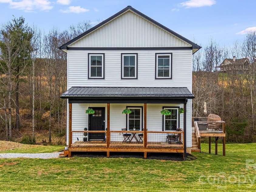 842 Old NC 20 Highway, Alexander, NC 28701.  MLS# CAR4353364, YatesRealty ID 10892. Front of Home