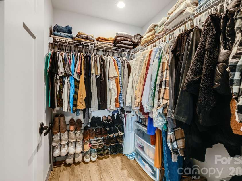 842 Old NC 20 Highway, Alexander, NC 28701.  MLS# CAR4353364, YatesRealty ID 10892. Nicely apportioned walk-in closet