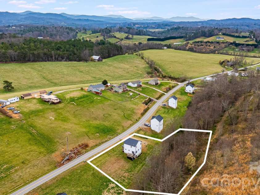 842 Old NC 20 Highway, Alexander, NC 28701.  MLS# CAR4353364, YatesRealty ID 10892. Property Boundaries are approximate - not a survey