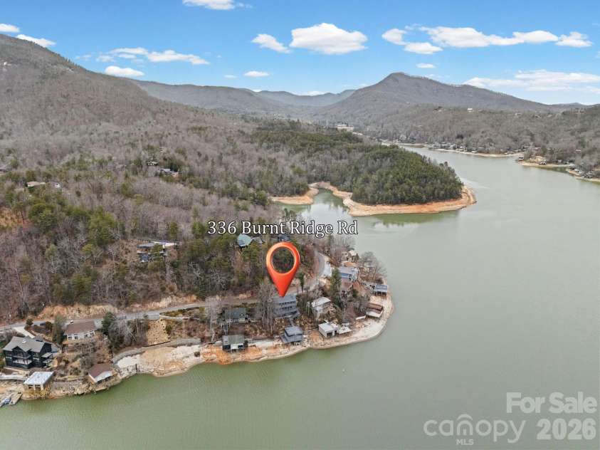 336 Burnt Ridge Road, Lake Lure, NC 28746.  MLS# CAR4314167, YatesRealty ID 10897. 