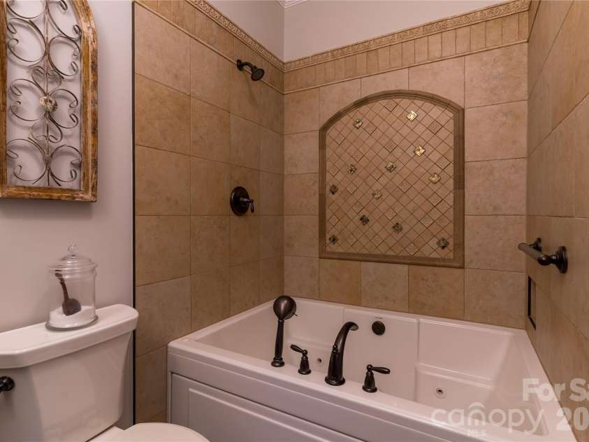 1113 Torrence Circle, Davidson, NC 28036.  MLS# CAR4337531, YatesRealty ID 10902. Primary bath has jacuzzi tub.
