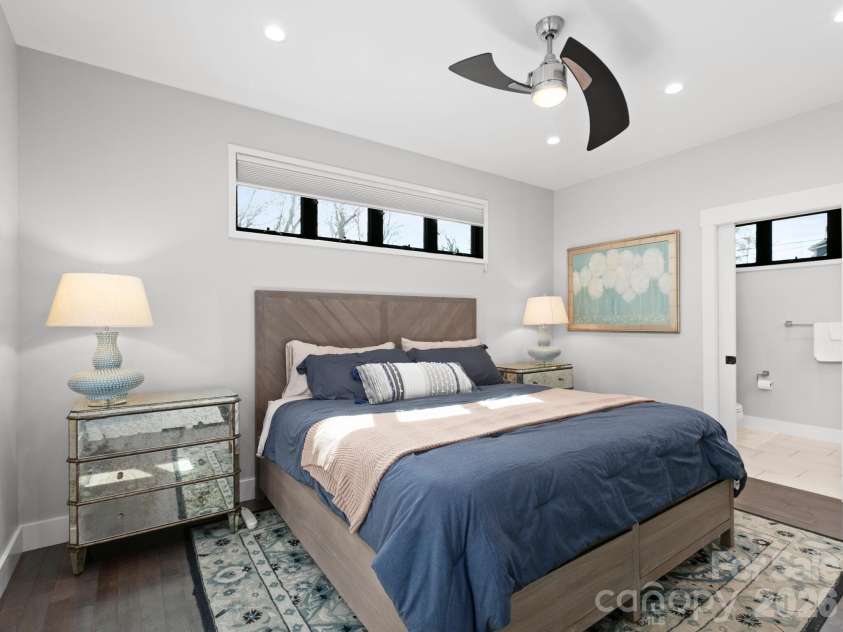 54 Howard Street, Asheville, NC 28806.  MLS# CAR4365542, YatesRealty ID 10903. Primary Bedroom