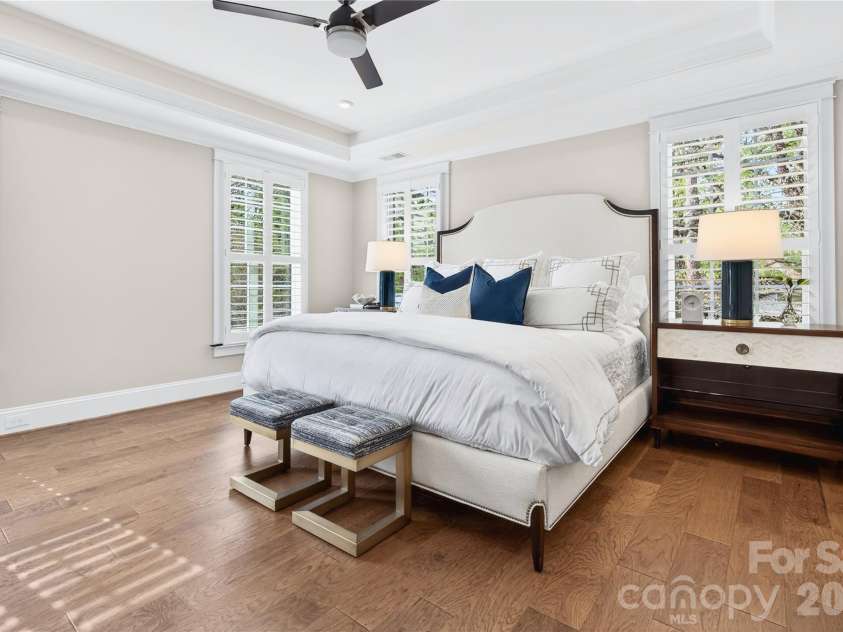 489 Main Street, Davidson, NC 28036.  MLS# CAR4366953, YatesRealty ID 10911. The Primary Bedroom