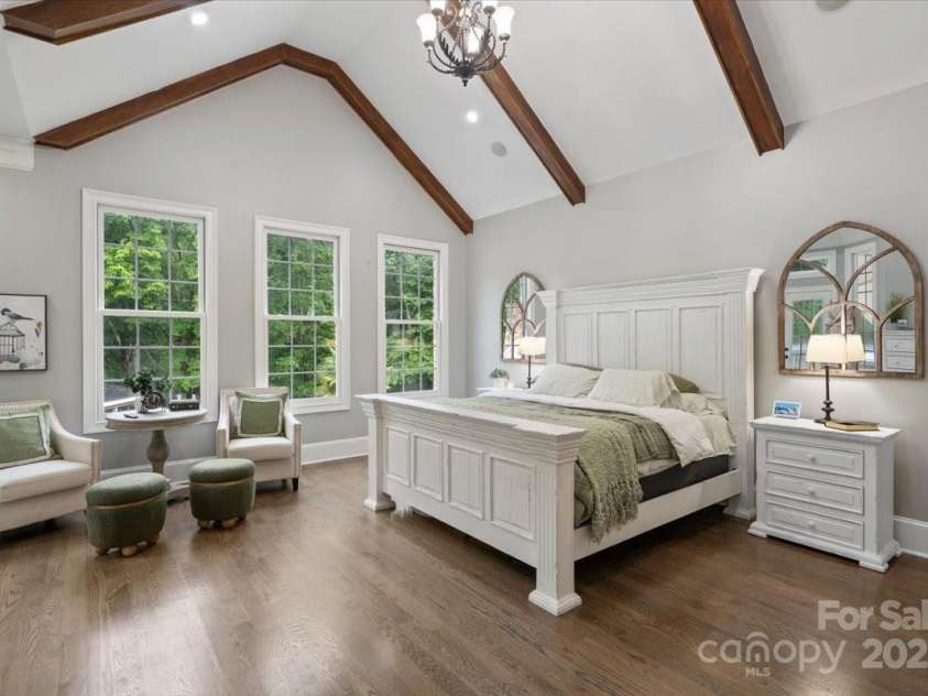 8516 Mcilwaine Road, Huntersville, NC 28078.  MLS# CAR4164588, YatesRealty ID 10913. Primary bedroom