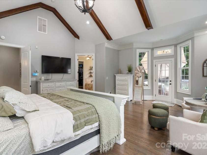 8516 Mcilwaine Road, Huntersville, NC 28078.  MLS# CAR4164588, YatesRealty ID 10913. Primary bedroom