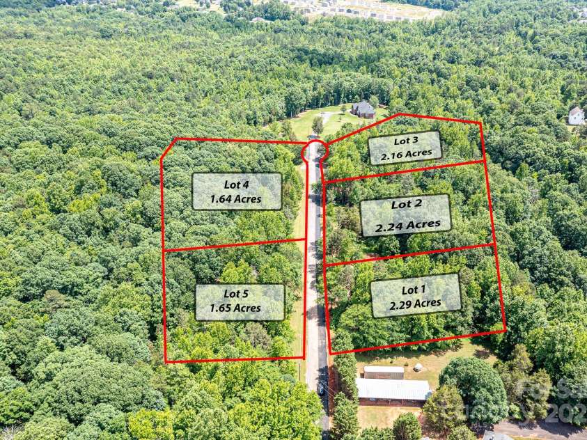 4658 Sugar Plum Lane, Davidson, NC 28036.  MLS# CAR4299328, YatesRealty ID 1092. Aerial View of Exclusive