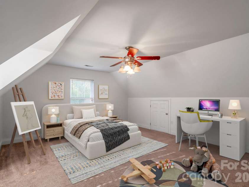 1876 Columbia Road, Chester, SC 29706.  MLS# CAR4364230, YatesRealty ID 10926. Bedroom 4 - 2nd Floor / Virtually Staged