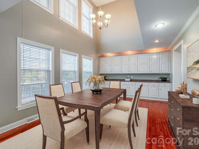 1876 Columbia Road, Chester, SC 29706.  MLS# CAR4364230, YatesRealty ID 10926. Kitchen Dining Area- Virtually Staged