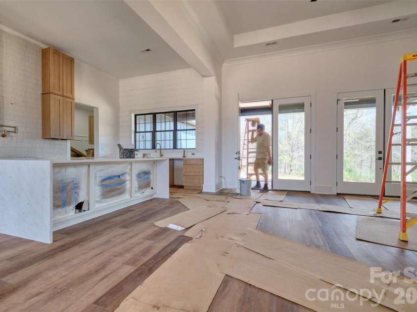 5104 Lowie Lane, Gastonia, NC 28056.  MLS# CAR4327132, YatesRealty ID 10932. Kitchen to great room