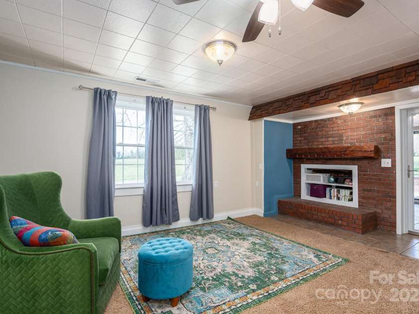 2153 Carpenter Hoyle Road, Lawndale, NC 28090.  MLS# CAR4243731, YatesRealty ID 10936. Den