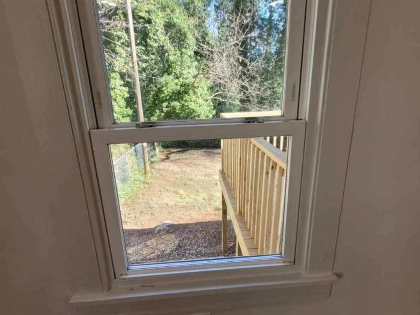 1116 East Drive, Gastonia, NC 28052.  MLS# CAR4211550, YatesRealty ID 10947. Back Bedroom with view of Backyard