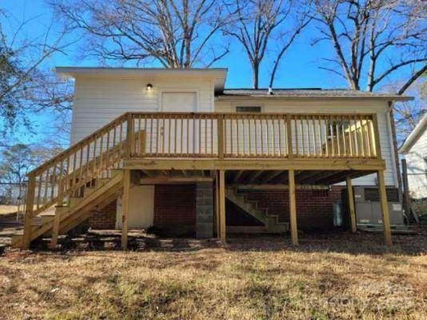 1116 East Drive, Gastonia, NC 28052.  MLS# CAR4211550, YatesRealty ID 10947. New Deck that leads to Backyard