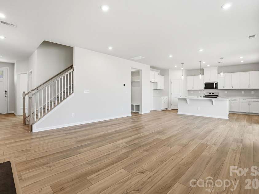 1647 Tillman Street, Monroe, NC 28112.  MLS# CAR4368945, YatesRealty ID 10948. Gathering room/kitchen