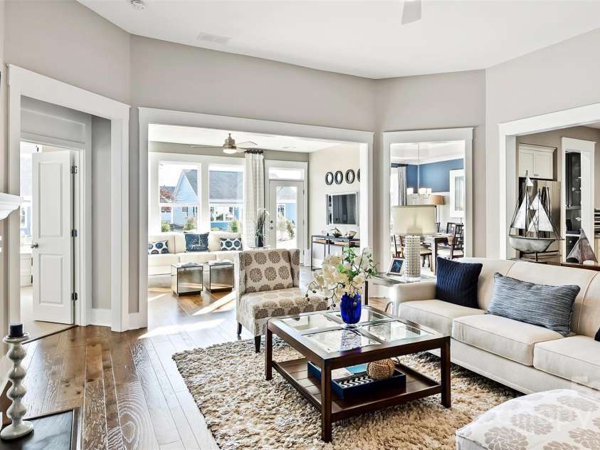 4444 Moxie Way, Charlotte, NC 28215.  MLS# CAR4255167, YatesRealty ID 10948. Great Room