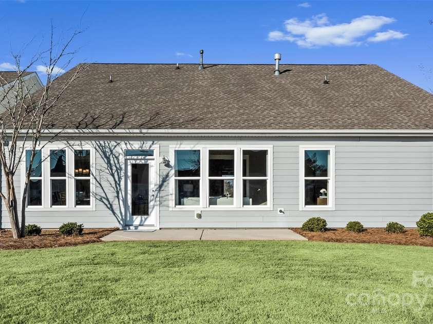 4444 Moxie Way, Charlotte, NC 28215.  MLS# CAR4255167, YatesRealty ID 10948. Rear Exterior