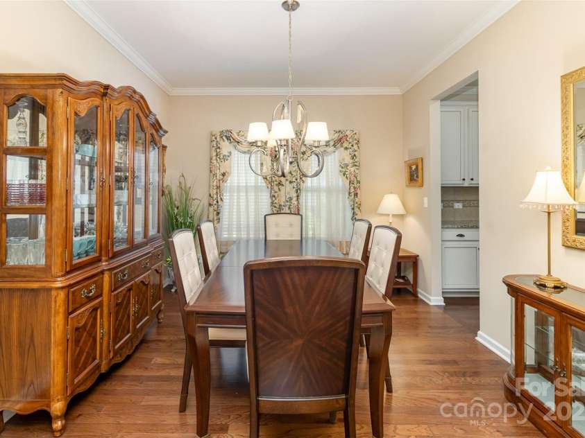 116 Water Ski Drive, Statesville, NC 28677.  MLS# CAR4239972, YatesRealty ID 10957. Dining room view 2.  This space could also function as an office.