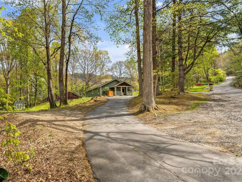 11 Hunting Lodge Drive, Black Mountain, NC 28711.  MLS# CAR4244815, YatesRealty ID 10963. Ample parking spaces!
