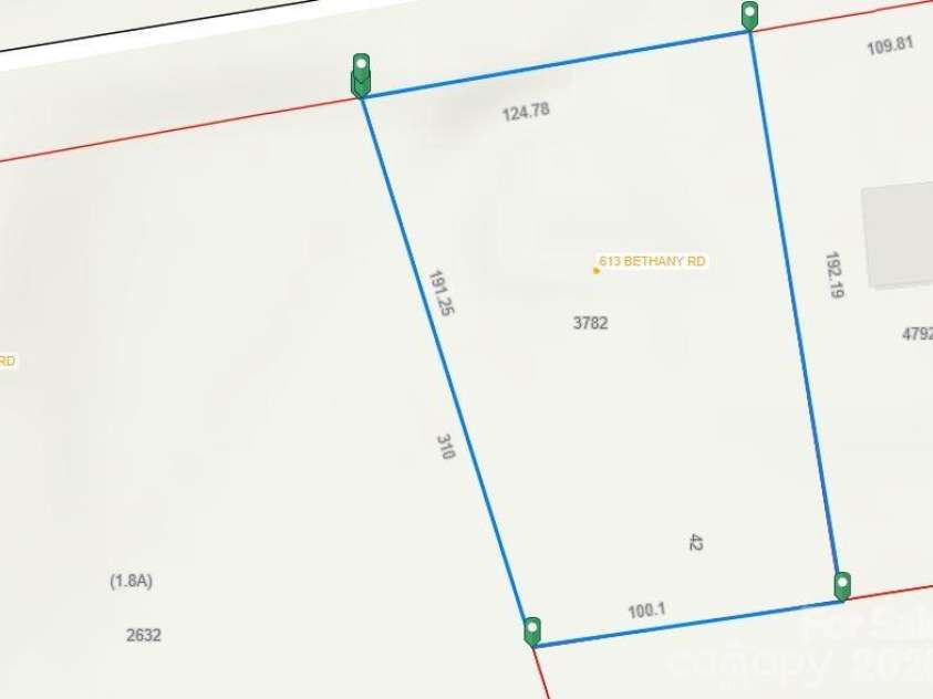 613 Bethany Road, Albemarle, NC 28001.  MLS# CAR4357831, YatesRealty ID 10978. 