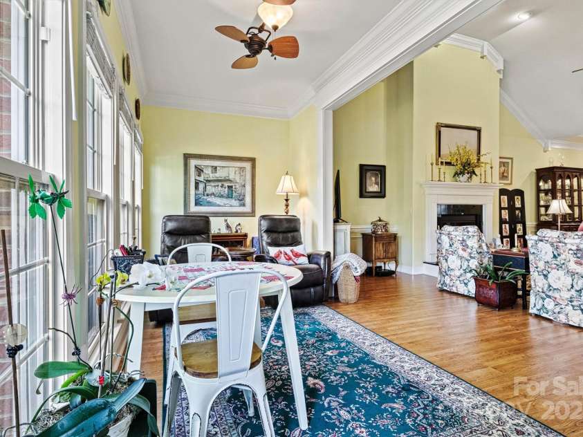 1119 21st Avenue, Hickory, NC 28601.  MLS# CAR4248559, YatesRealty ID 10982. Sunroom/Living Room View