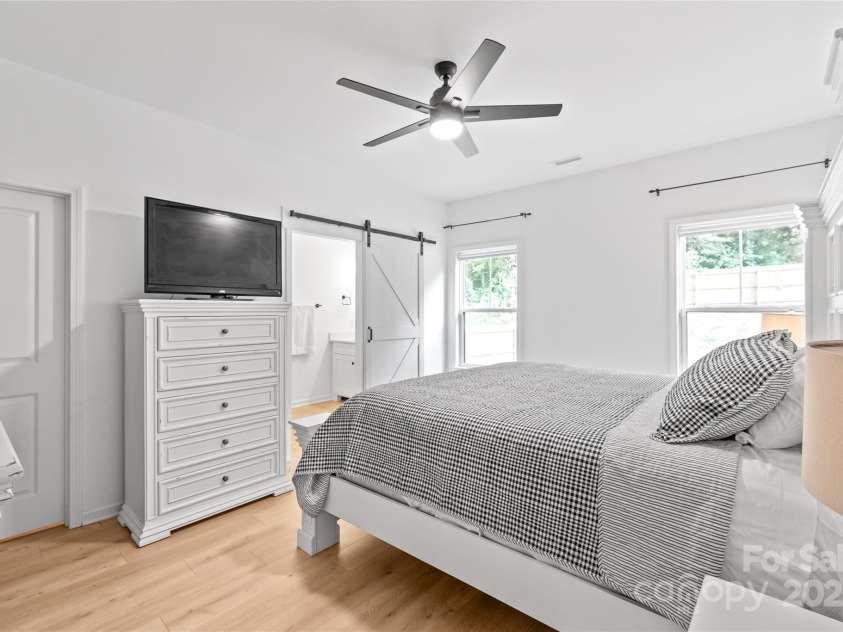 1212 Mason Way, Mount Holly, NC 28120.  MLS# CAR4281263, YatesRealty ID 10986. Large primary with popular farmhouse touches