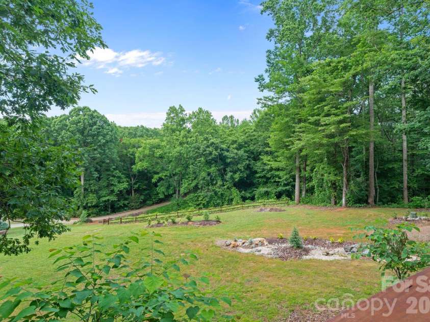 9870 Harvest Lane, Davidson, NC 28036.  MLS# CAR4385994, YatesRealty ID 10989. View from barndominium