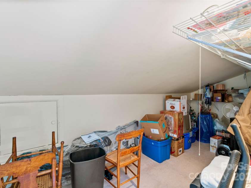 5 Lakemoor Lane, Hendersonville, NC 28739.  MLS# CAR4253352, YatesRealty ID 10990. Loft Storage