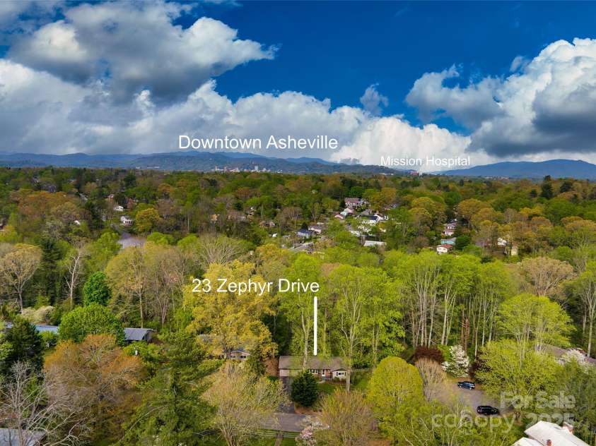 23 Zephyr Drive, Asheville, NC 28806.  MLS# CAR4241105, YatesRealty ID 10993. 
