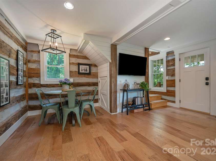 54 Holland Drive, Columbus, NC 28722.  MLS# CAR4309470, YatesRealty ID 11010. Dining room
