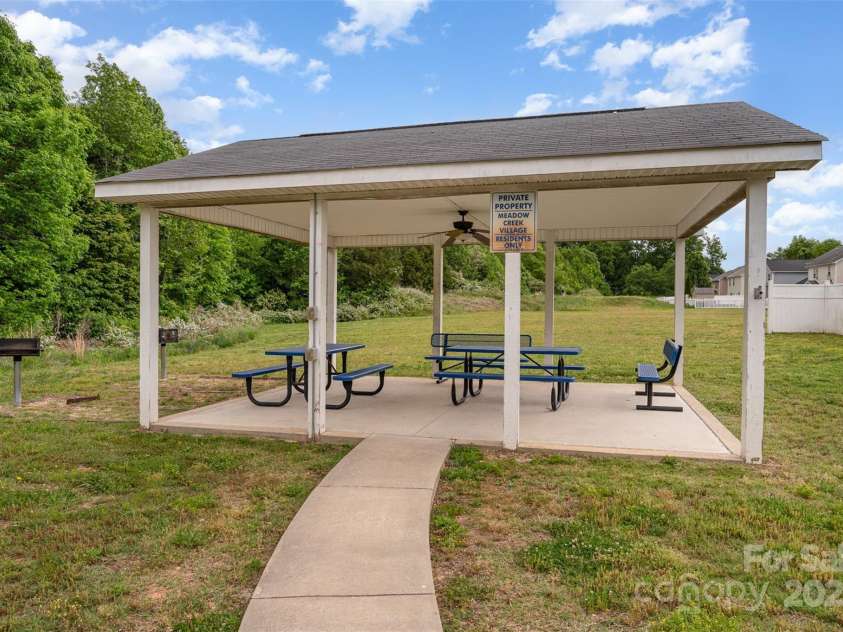 8309 Knapp Court, Locust, NC 28097.  MLS# CAR4222217, YatesRealty ID 11010. Picnic Area
