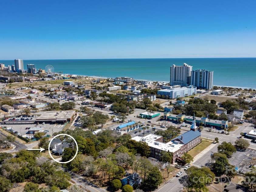 412 N Oak Street, Myrtle Beach, SC 29577.  MLS# CAR4255195, YatesRealty ID 11034. 
