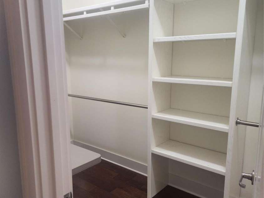 62 River Bend Lane, Fletcher, NC 28732.  MLS# CAR4335213, YatesRealty ID 11041. Master closet partial overview