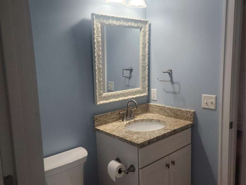 62 River Bend Lane, Fletcher, NC 28732.  MLS# CAR4335213, YatesRealty ID 11041. Partial overview bath 2 (full bath) main level