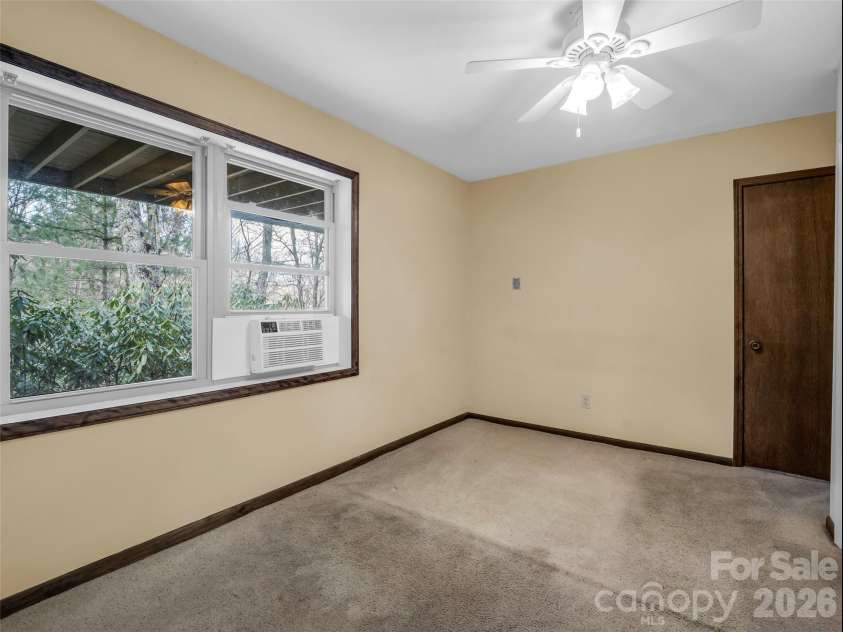 417 Ivy Road, Black Mountain, NC 28711.  MLS# CAR4362161, YatesRealty ID 11048. Basement bedroom #1