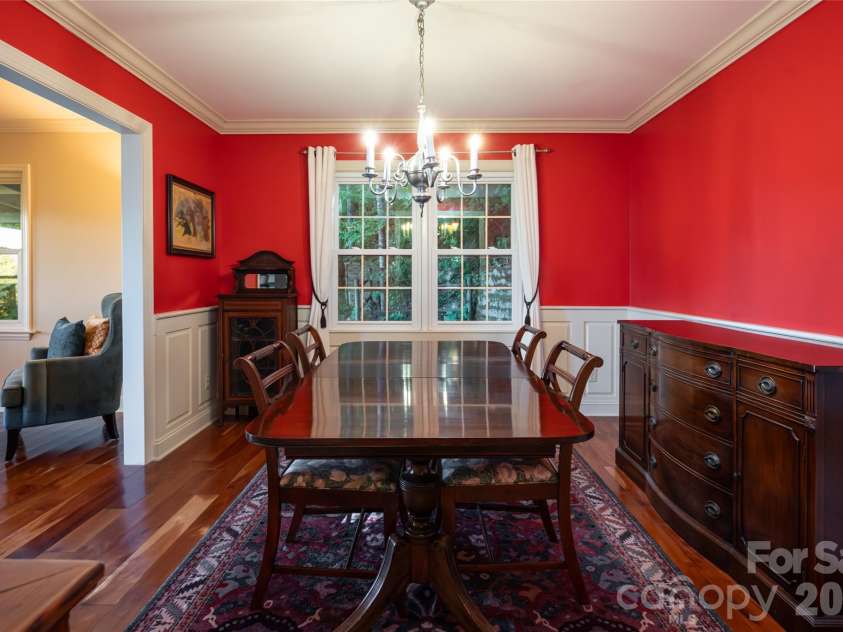 126 Wildflower Cove Drive, Swannanoa, NC 28778.  MLS# CAR4427361, YatesRealty ID 11052. Dining Room