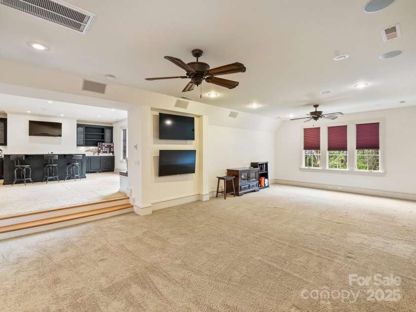 4400 Sharon View Road, Charlotte, NC 28226.  MLS# CAR4243534, YatesRealty ID 11056. Media Room also great exercise room