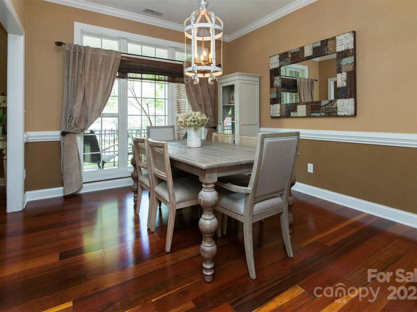 212 Horn Tassel Court, Indian Trail, NC 28079.  MLS# CAR4244678, YatesRealty ID 11066. Formal dining room is open and perfect for larger gatherings.