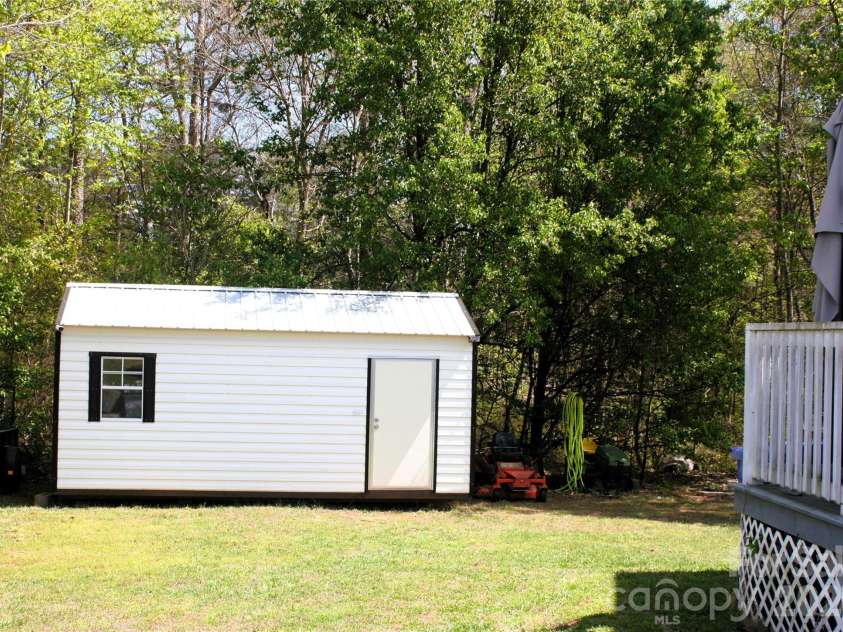 191 Celeste Eufola Road, Statesville, NC 28677.  MLS# CAR4365990, YatesRealty ID 11072. Storage shed/workshop