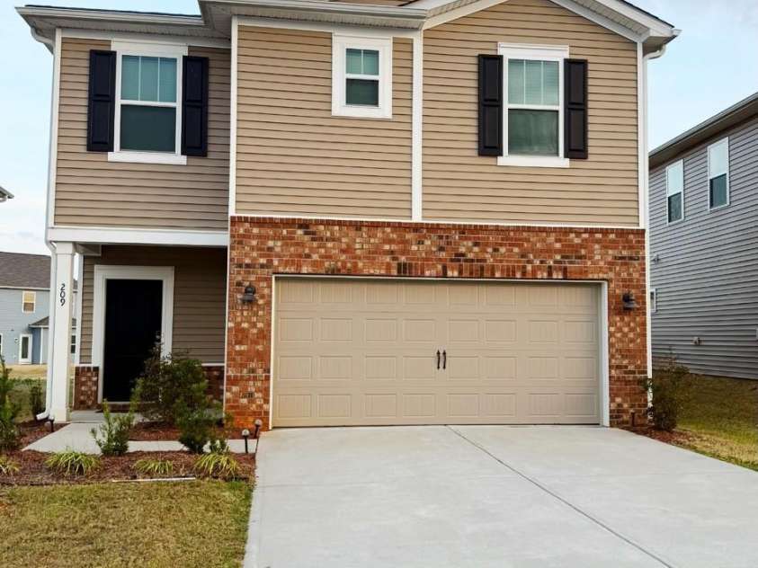 209 J.P. Drive, Albemarle, NC 28001.  MLS# CAR4364914, YatesRealty ID 11073. 2 CAR GARTAGE