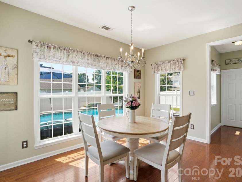 125 Louden Drive, Mooresville, NC 28115.  MLS# CAR4392890, YatesRealty ID 11075. Open, airy, so functional