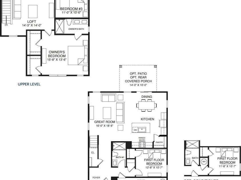 1280 Elm Forest Lane, China Grove, NC 28023.  MLS# CAR4312026, YatesRealty ID 11082. Woodford floorplan
