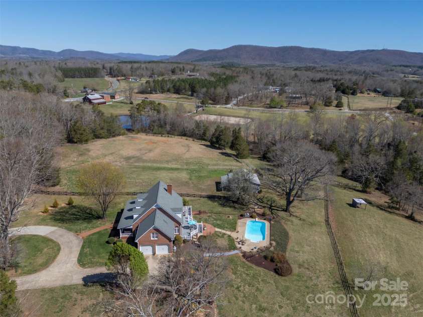 2308 Bostic Sunshine Highway, Bostic, NC 28018.  MLS# CAR4239117, YatesRealty ID 11082. Ariel View