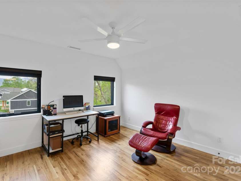 110 Timberview Drive, Swannanoa, NC 28778.  MLS# CAR4304765, YatesRealty ID 11084. First Bedroom on Second Level