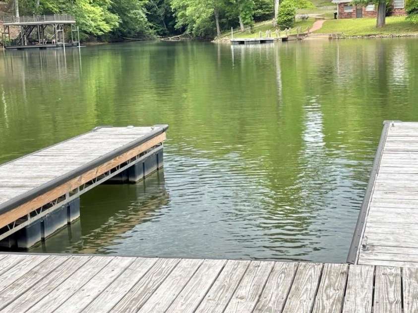 5933 Flintlock Court, Hickory, NC 28601.  MLS# CAR4251397, YatesRealty ID 11085. Boat Slip M comes with the property.