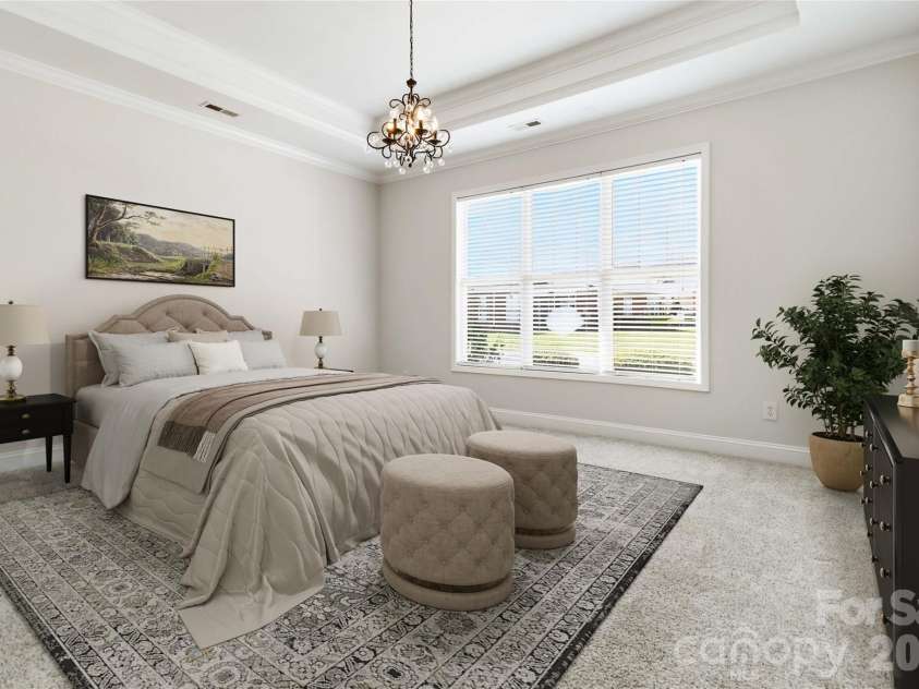3832 Misty Glen Court, Matthews, NC 28105.  MLS# CAR4356915, YatesRealty ID 11086. Virtually Staged