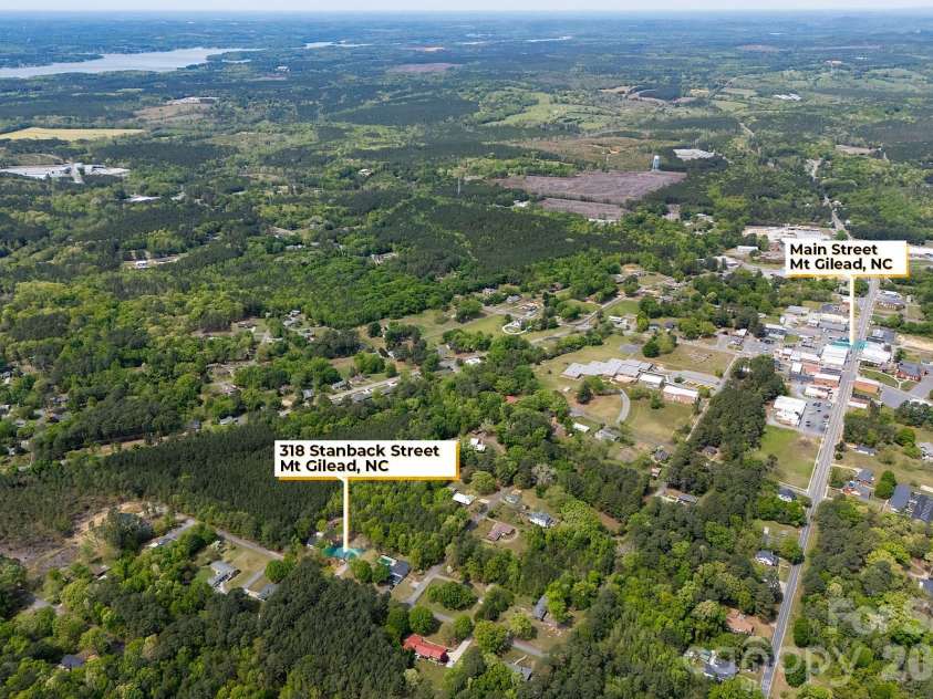 318 Stanback Street, Mount Gilead, NC 27306.  MLS# CAR4239118, YatesRealty ID 11090. 