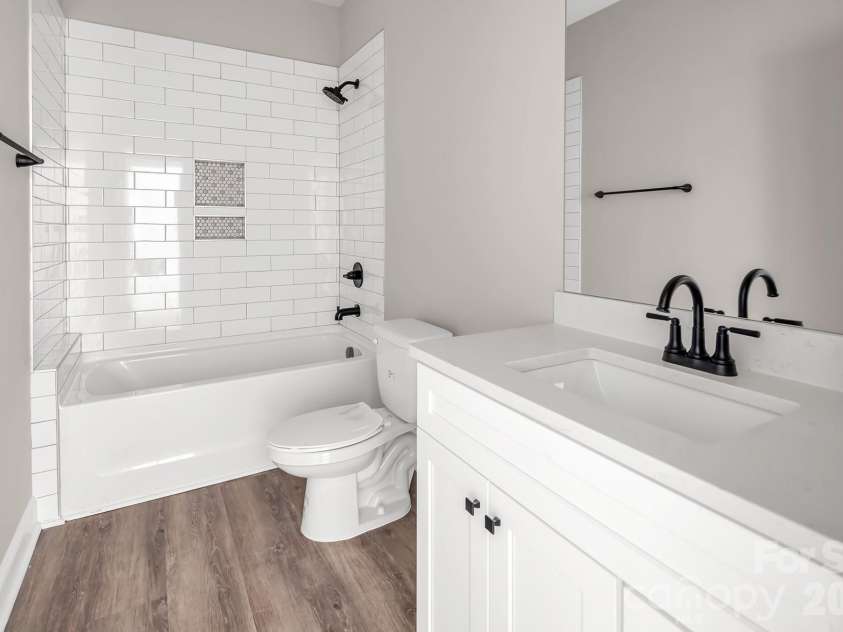 318 Stanback Street, Mount Gilead, NC 27306.  MLS# CAR4239118, YatesRealty ID 11090. Secondary Bathroom