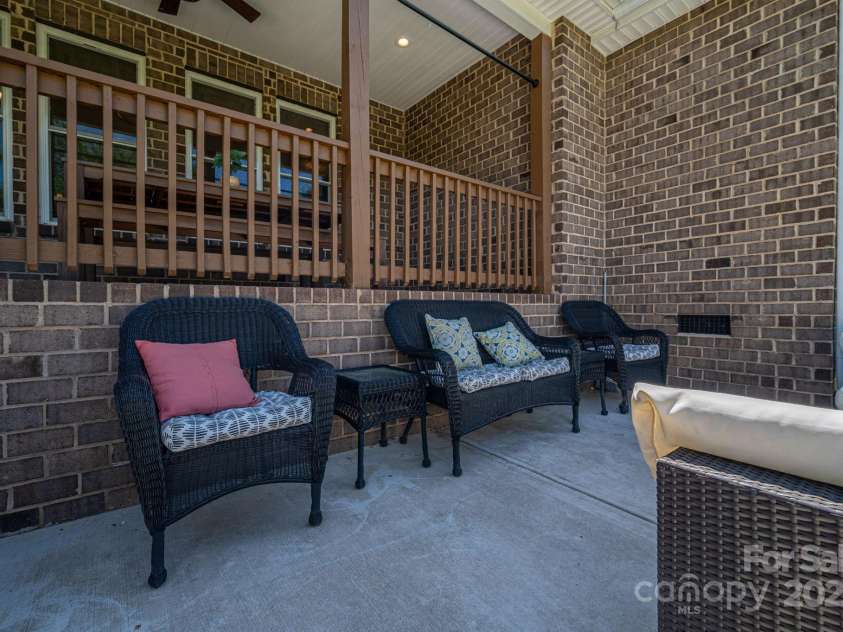 115 Woodward Way, Iron Station, NC 28080.  MLS# CAR4253712, YatesRealty ID 11092. Patio