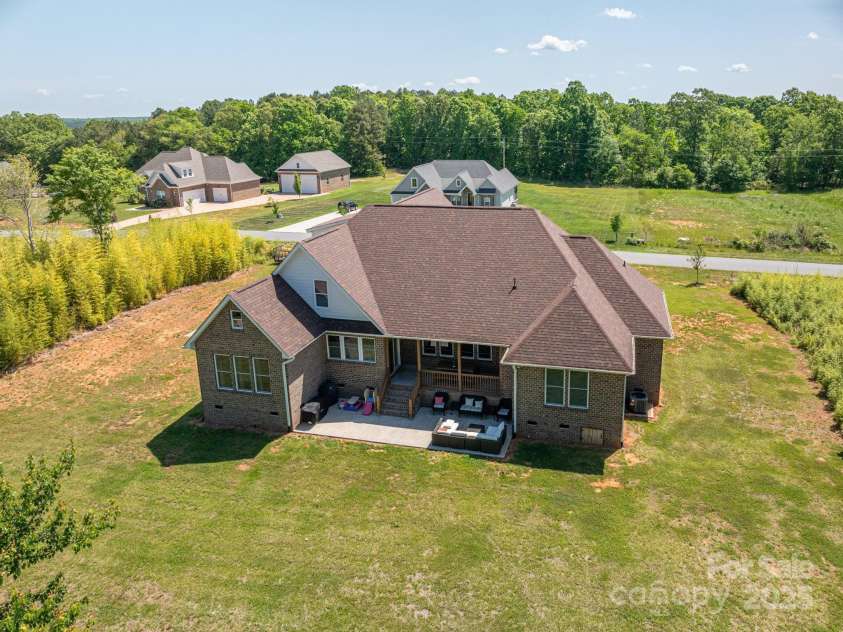 115 Woodward Way, Iron Station, NC 28080.  MLS# CAR4253712, YatesRealty ID 11092. Rear View