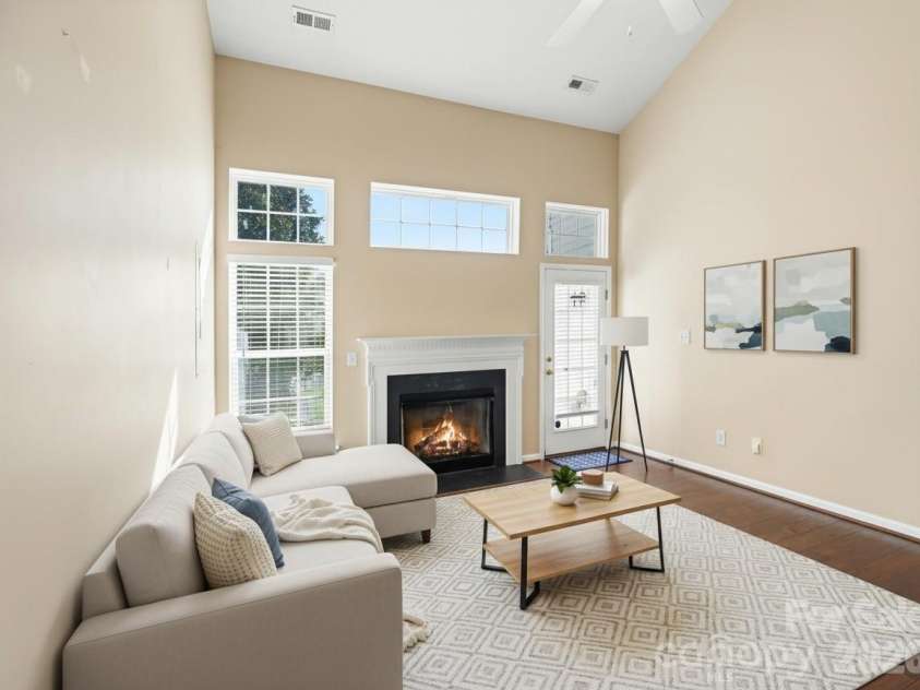 3818 Carl Parmer Drive, Harrisburg, NC 28075.  MLS# CAR4358444, YatesRealty ID 11099. Virtually Staged